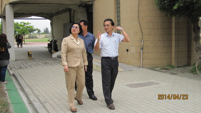 王立委協助本校爭取排水工程及運動場館設施經費圖片