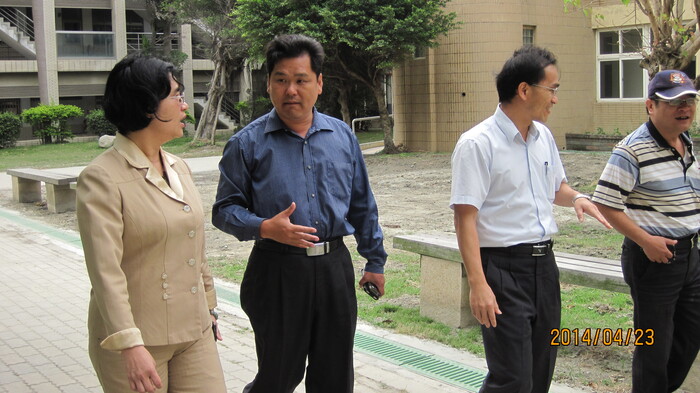 王立委協助本校爭取排水工程及運動場館設施經費圖片