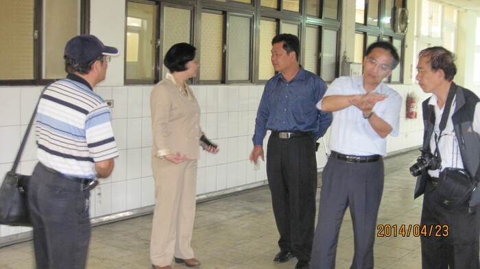 王立委協助本校爭取排水工程及運動場館設施經費圖片