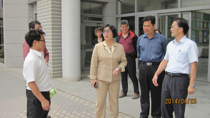 王立委協助本校爭取排水工程及運動場館設施經費圖片