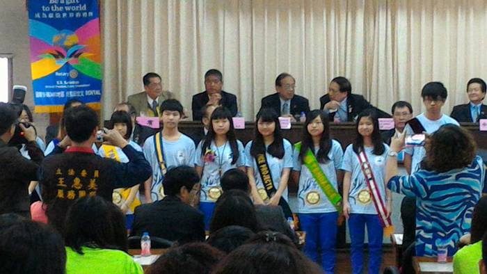 鹿港高中扶輪少年服務團成立大會新聞報導圖片