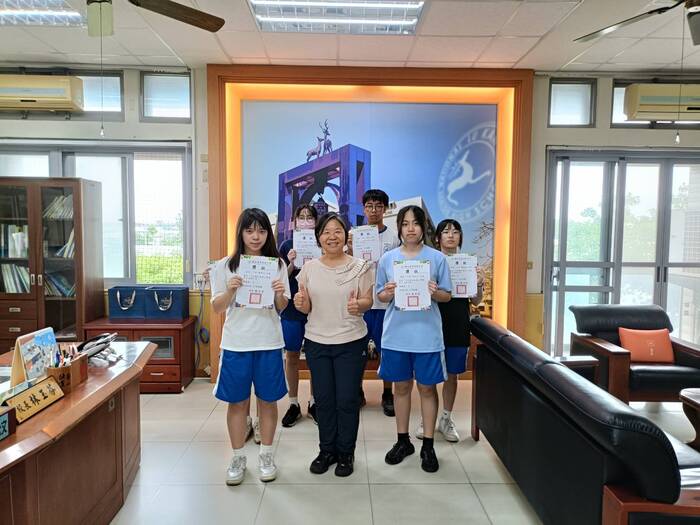 113學年度第二學期第2次期中考各班前三名圖片