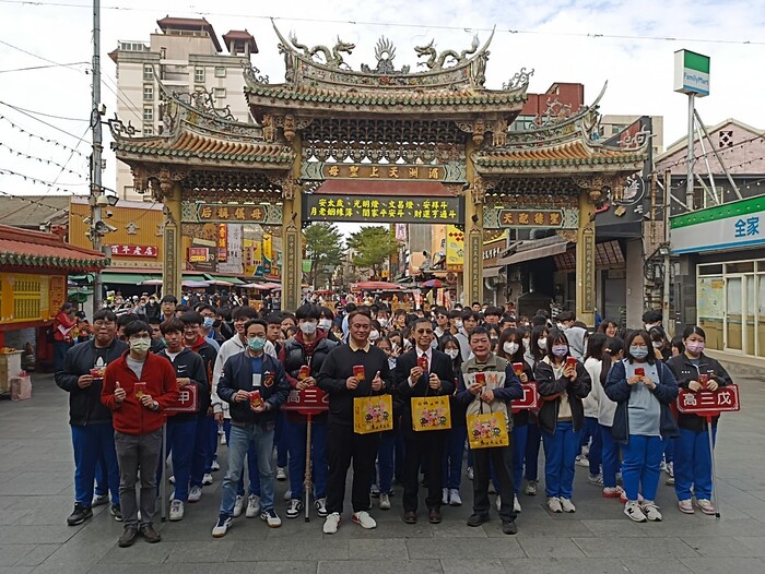 【試務組活動寫真】113學年度普三學科能力測驗考前祈福活動圖片