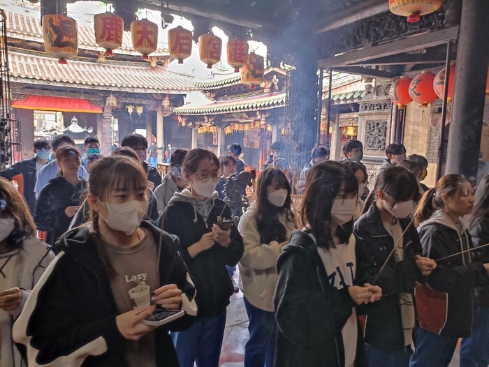 【試務組活動寫真】113學年度普三學科能力測驗考前祈福活動圖片