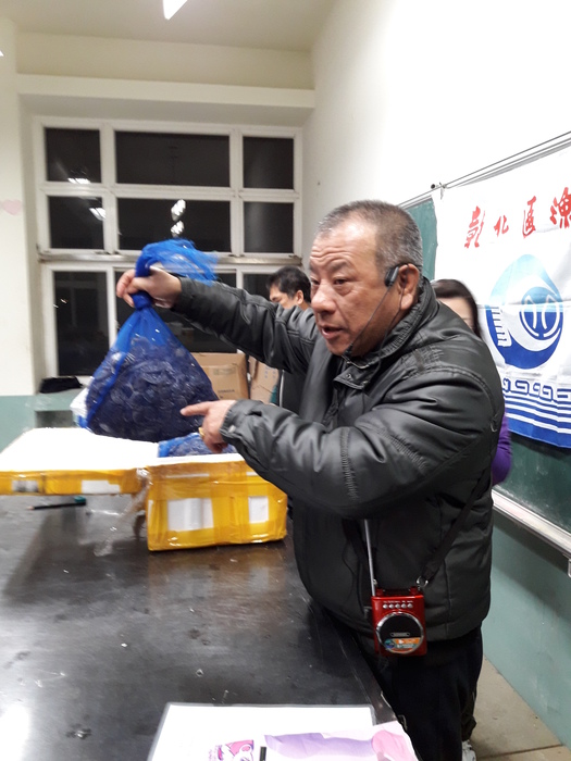 吳老師清楚的解說大閘蟹的種種知識圖片