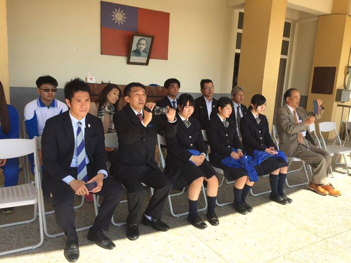 日本愛媛縣訪問團(新居浜南高校)教育交流活動圖片