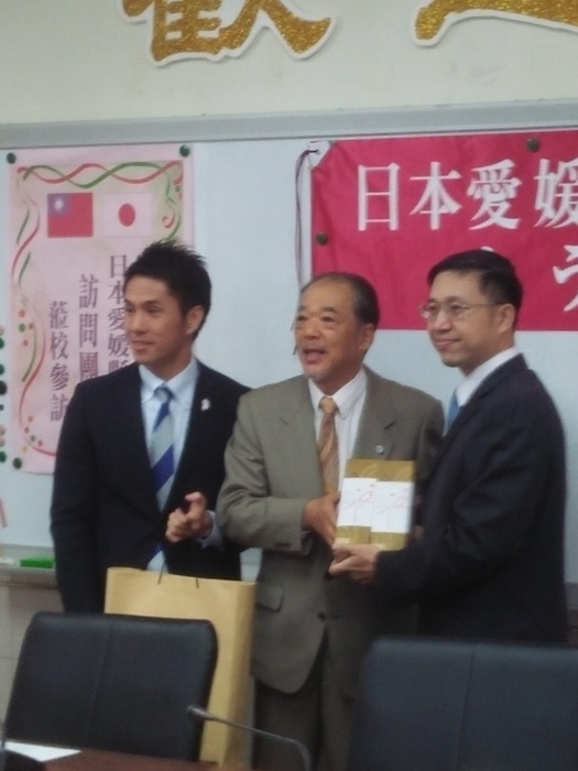 日本愛媛縣訪問團(新居浜南高校)教育交流活動圖片