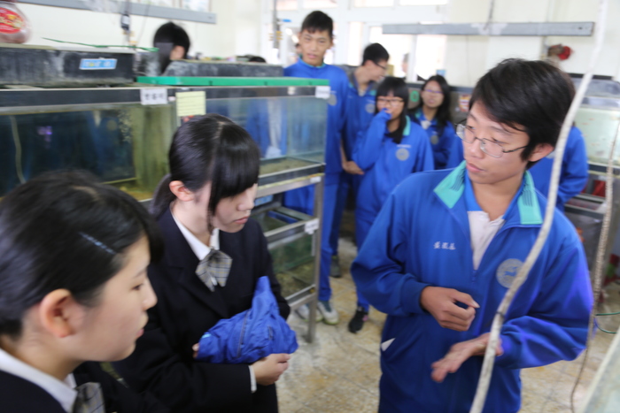 養殖科師生歡迎~日本愛媛縣訪問團(新居浜南高校)圖片