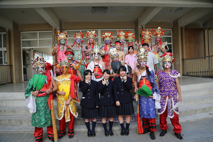 養殖科師生歡迎~日本愛媛縣訪問團(新居浜南高校)圖片