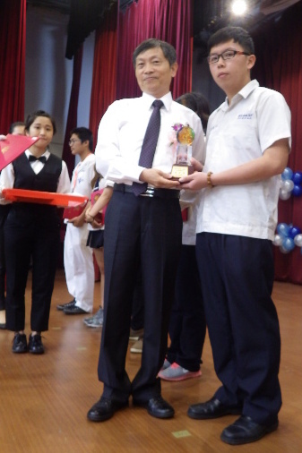 楊騏全同學榮獲金手獎圖片