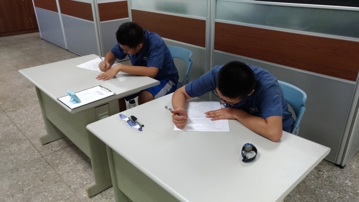 汽車科106學年度校內技藝競賽圖片