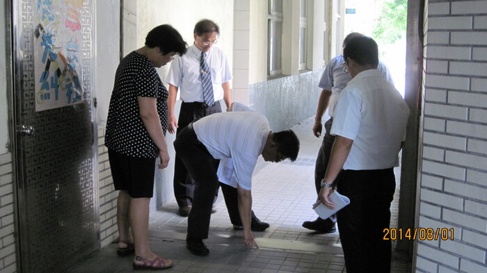 本校科學館耐震詳評勘察圖片