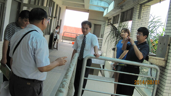 本校科學館耐震詳評勘察圖片