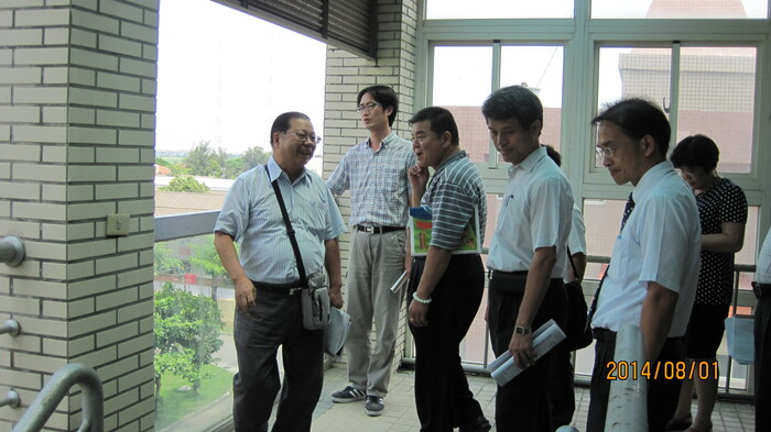 本校科學館耐震詳評勘察圖片