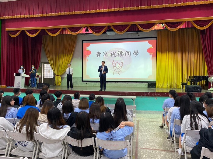 【試務組活動寫真】113學年度職三學科四技二專統一入學測驗考前祈福活動圖片