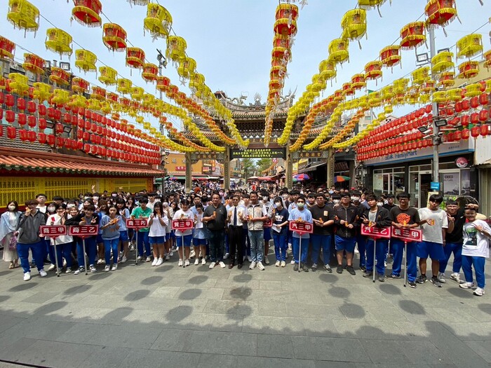 【試務組活動寫真】113學年度職三學科四技二專統一入學測驗考前祈福活動圖片